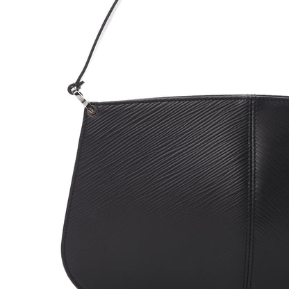 Louis Vuitton Epi Demi Lune Pochette Black 8 of 10