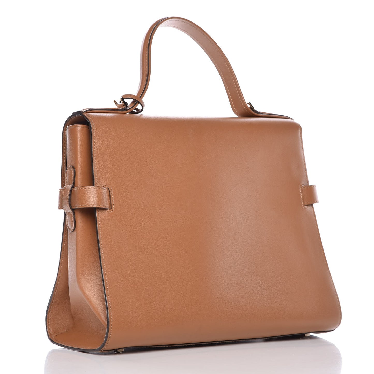 Smooth Calfskin GM Tempete Satchel Camel