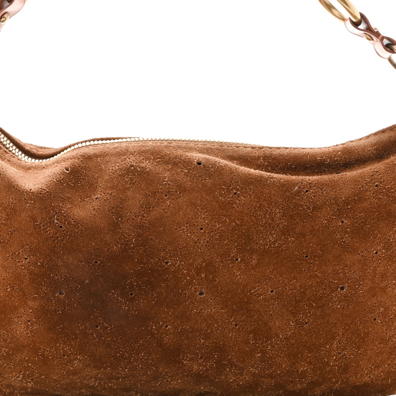 Louis Vuitton Suede Mahina Onatah Pochette Cacao 7 of 9