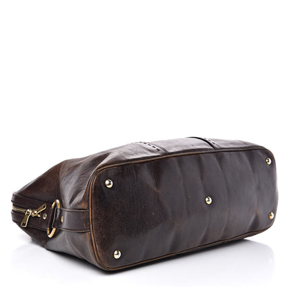 Saint Laurent Calfskin Oversized Muse Brown 4 of 25