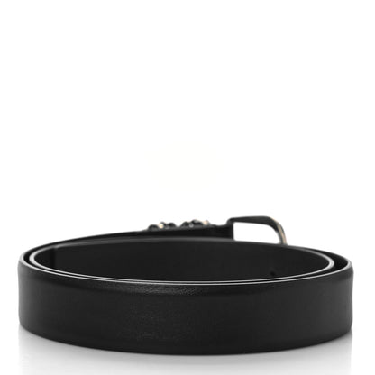 Chanel Calfskin CC Chain Belt 75 30 Black 2 of 8