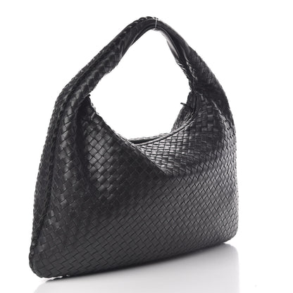 Bottega Veneta Nappa Intrecciato Large Veneta Hobo Black 4 of 13
