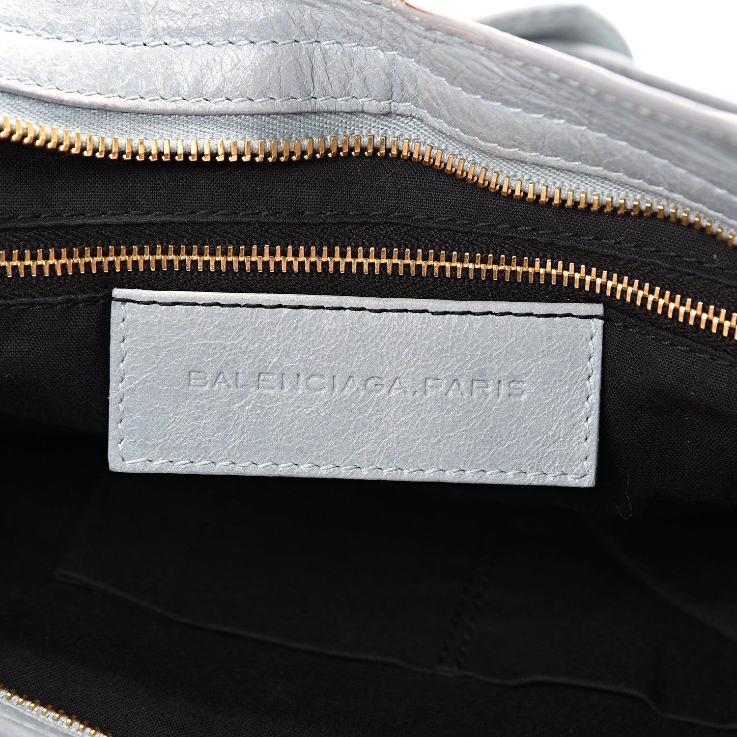 Balenciaga Agneau Giant 12 Gold Hardware City Bleu Acier Ciel 5 of 15