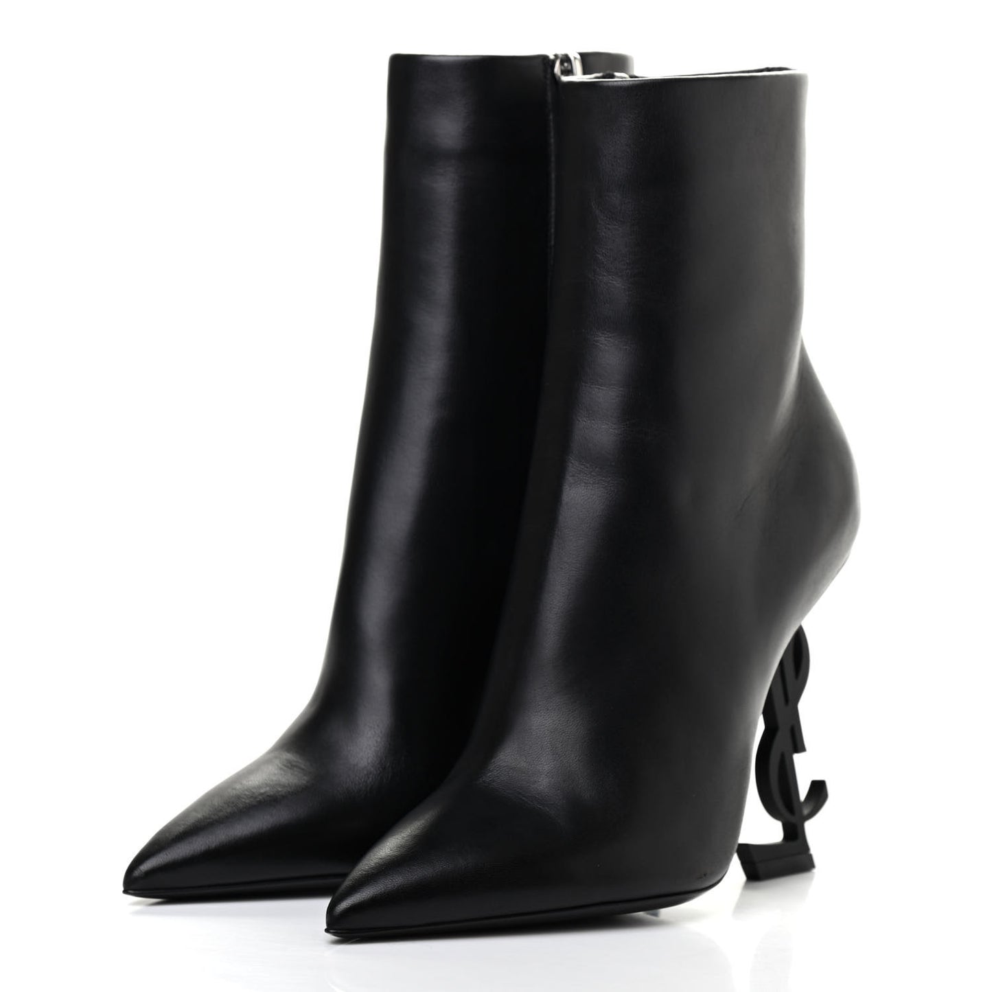 Calfskin Opyum Ankle Boots 35 Black