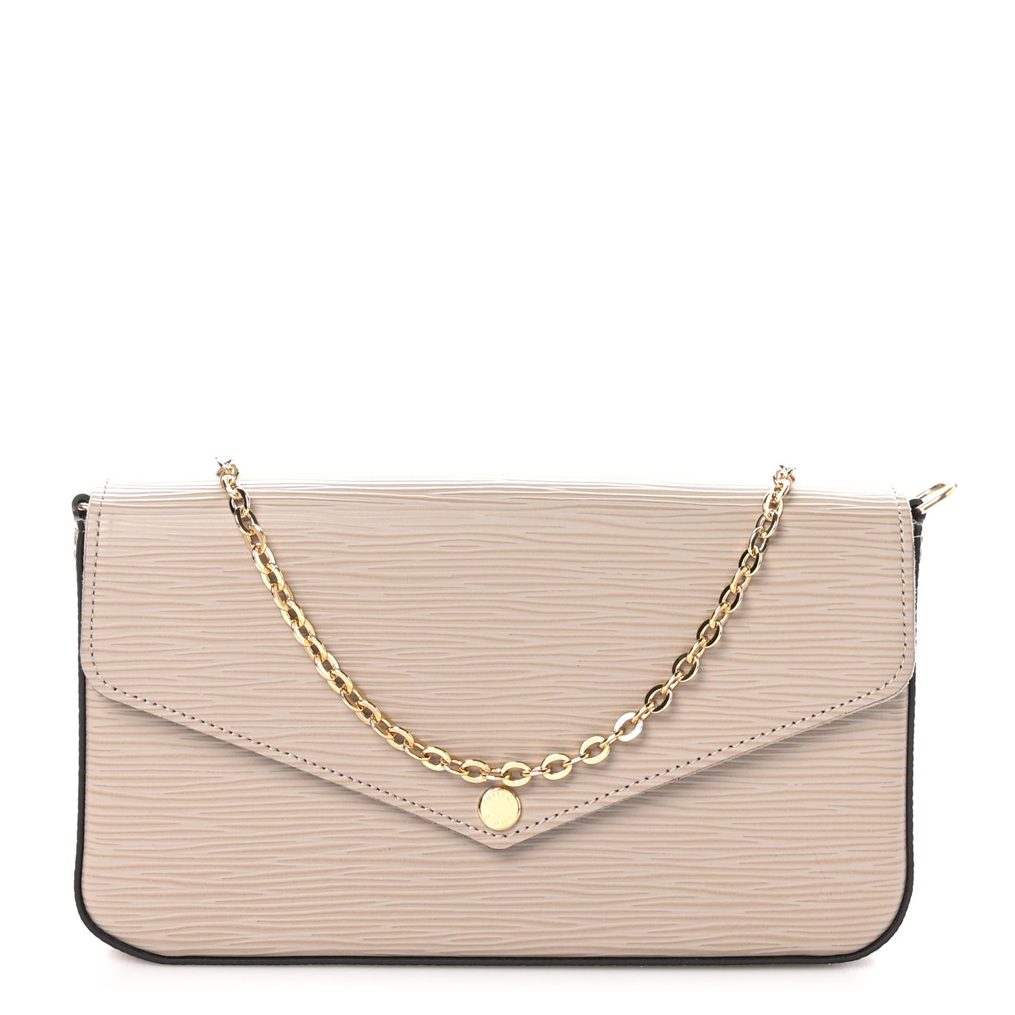 Epi Felicie Pochette Chain Wallet Galet