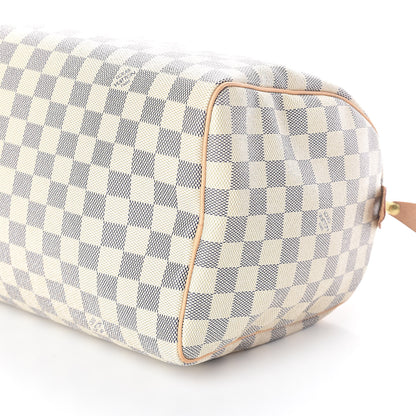 Louis Vuitton Damier Azur Speedy 30 9 of 10