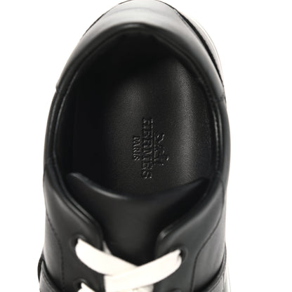 Hermes Calfskin Day Sneakers 36 Black 8 of 8