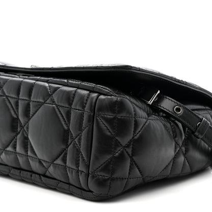 Christian Dior Calfskin Macrocannage Large Caro Bag Black 10 of 10