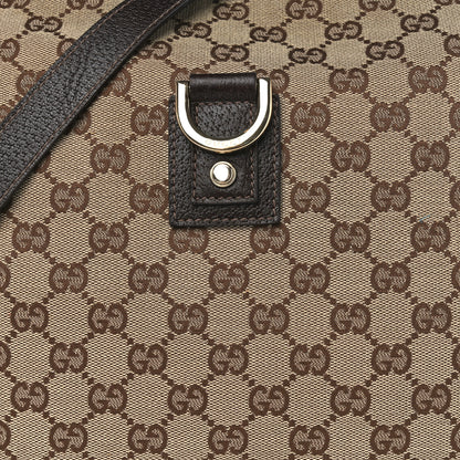 Gucci Monogram Abbey Messenger Bag Dark Brown 8 of 10