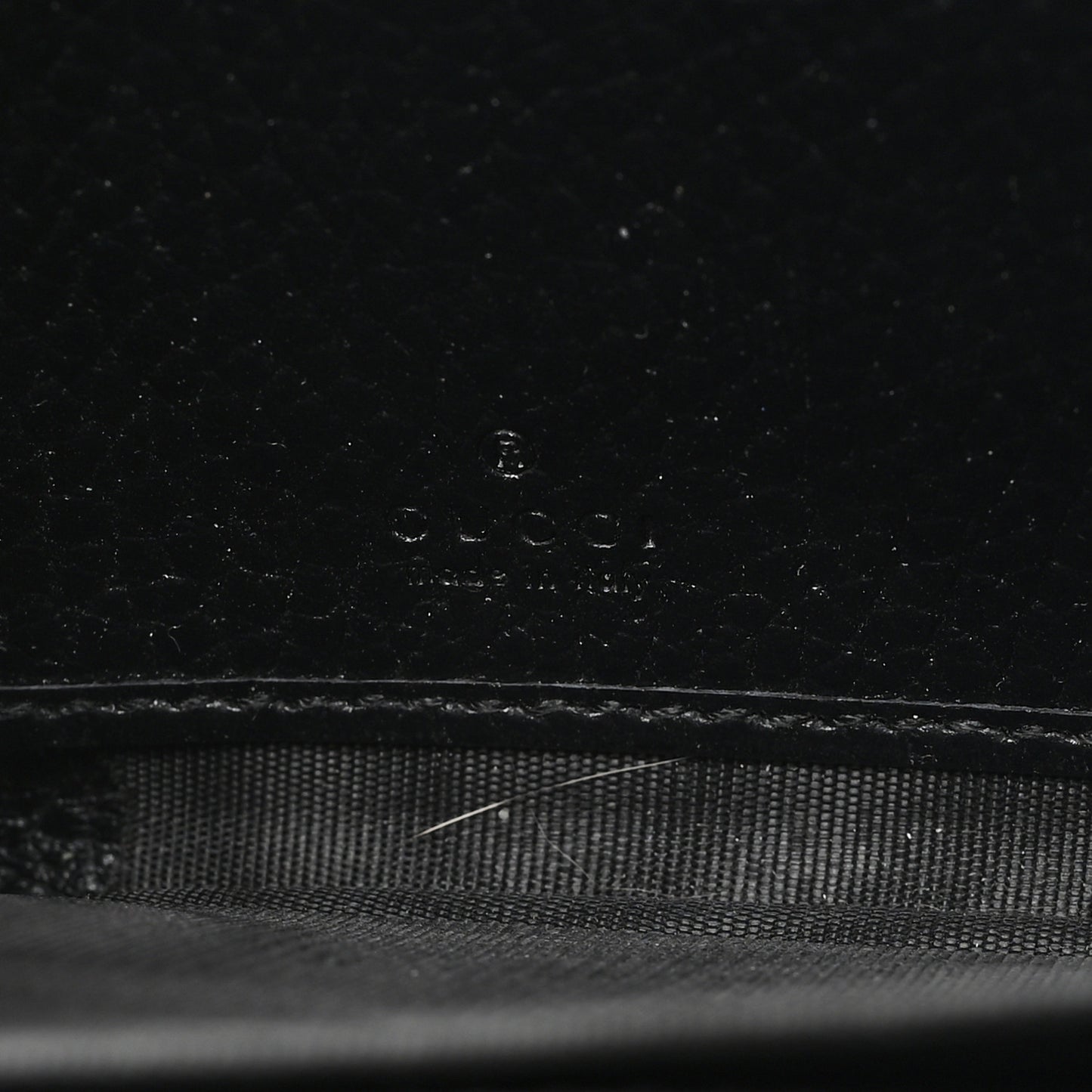 Dollar Calfskin GG Marmont Zip Around Wallet Black