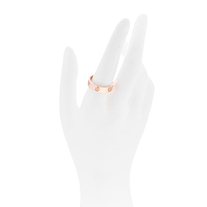 Cartier 18K Pink Gold 5.5mm LOVE Ring 60 9.25 2 of 4