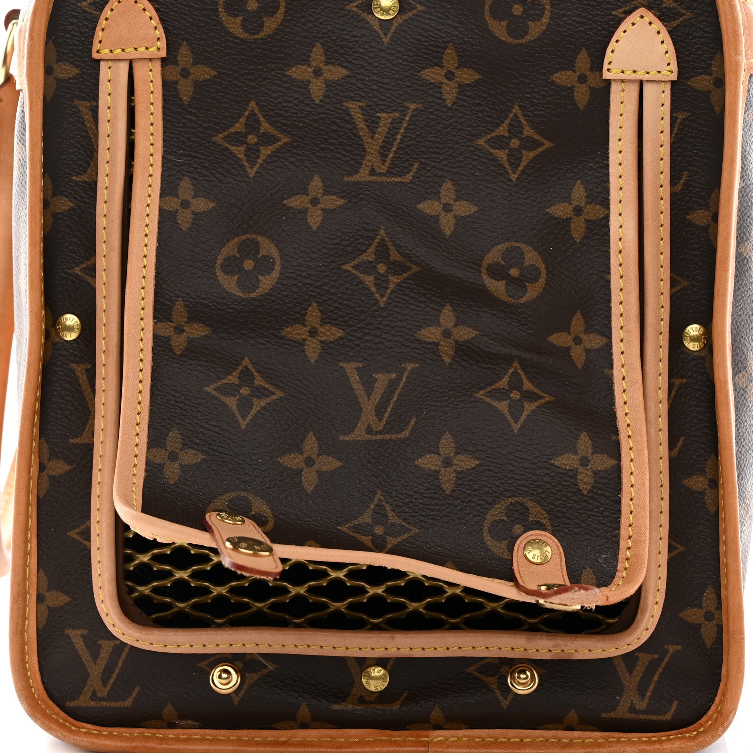 Louis Vuitton Monogram Sac Chien 40 Pet Carrier 20 of 22
