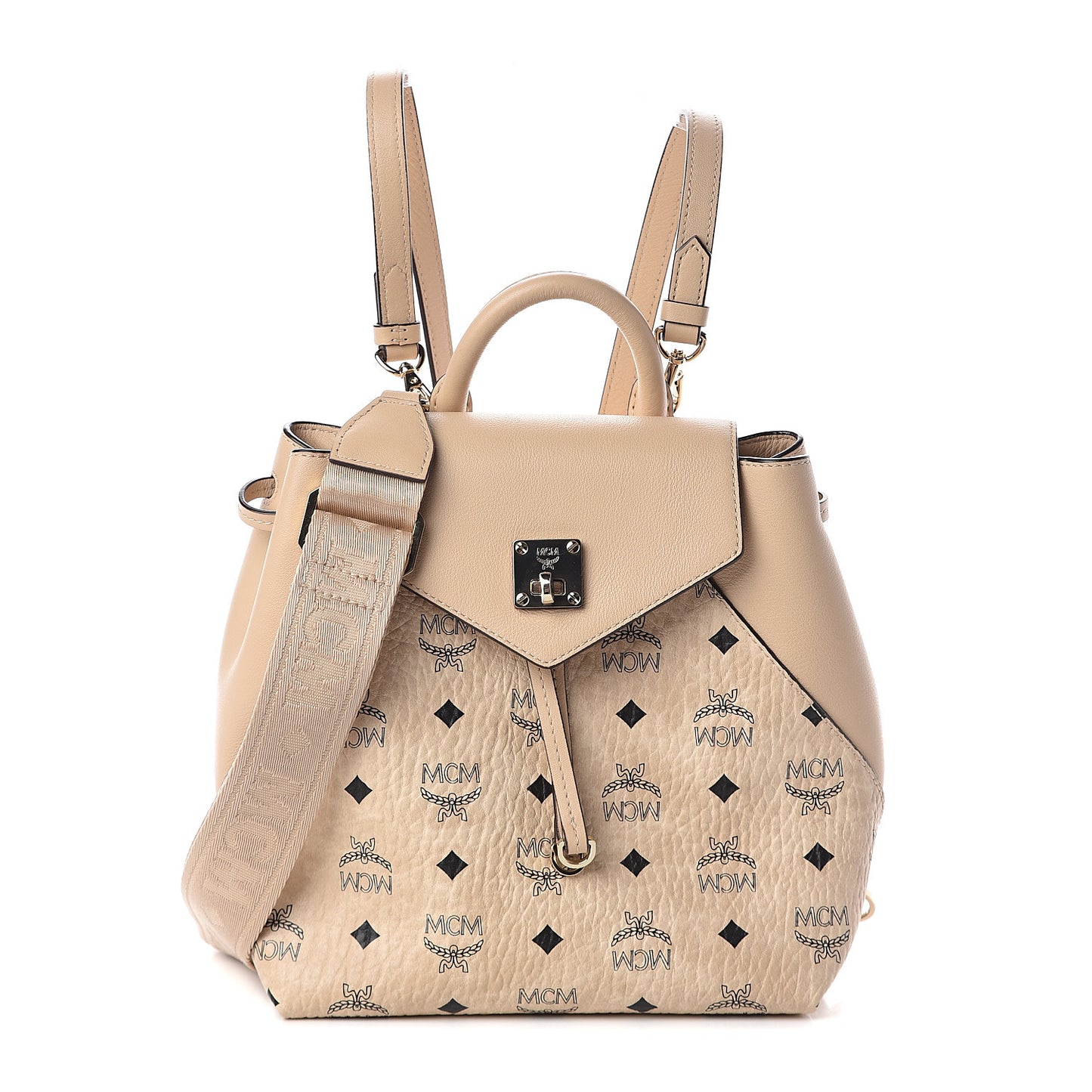 Visetos Small Essential Backpack Beige