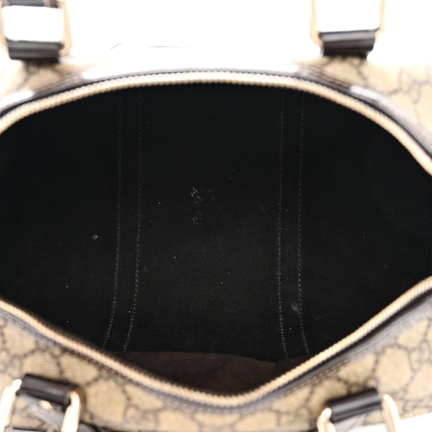 GG Plus Monogram Medium Joy Boston Dark Brown