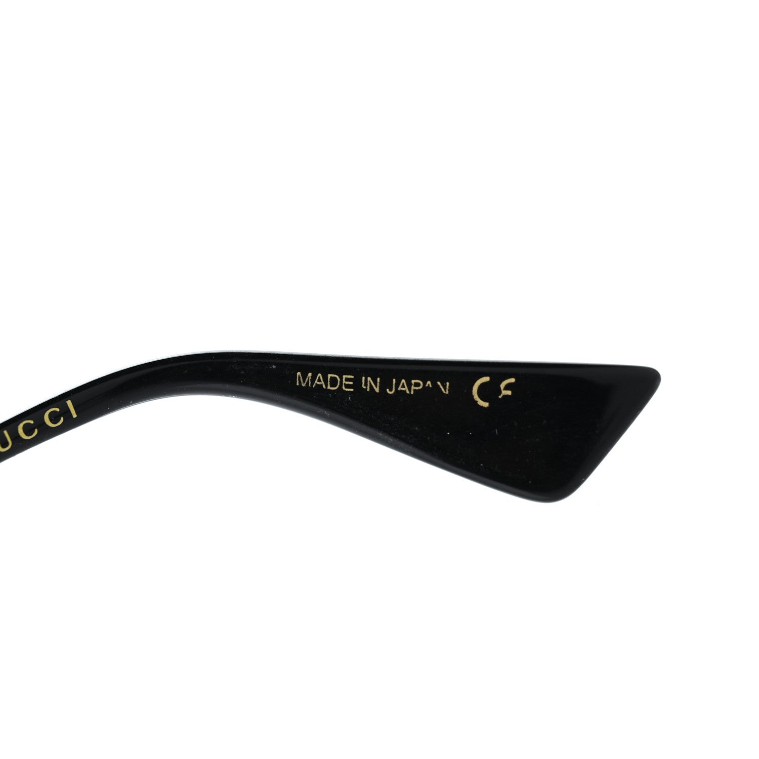 Gucci Acetate Round Frame Sunglasses GG0061S Black 6 of 9