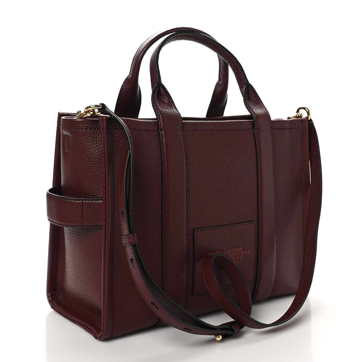 Marc Jacobs Grained Calfskin Medium The Tote Bag Chianti 3 of 9