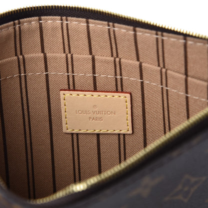Louis Vuitton Monogram Neverfull MM GM Pochette 6 of 7