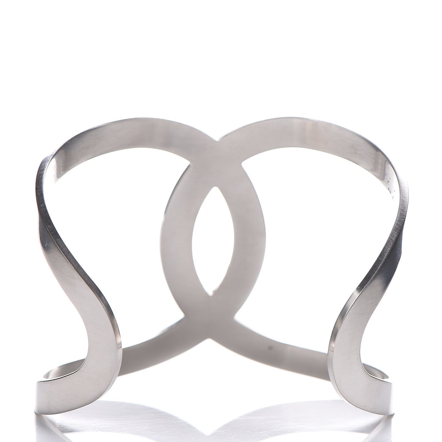 Metal CC Cuff Silver