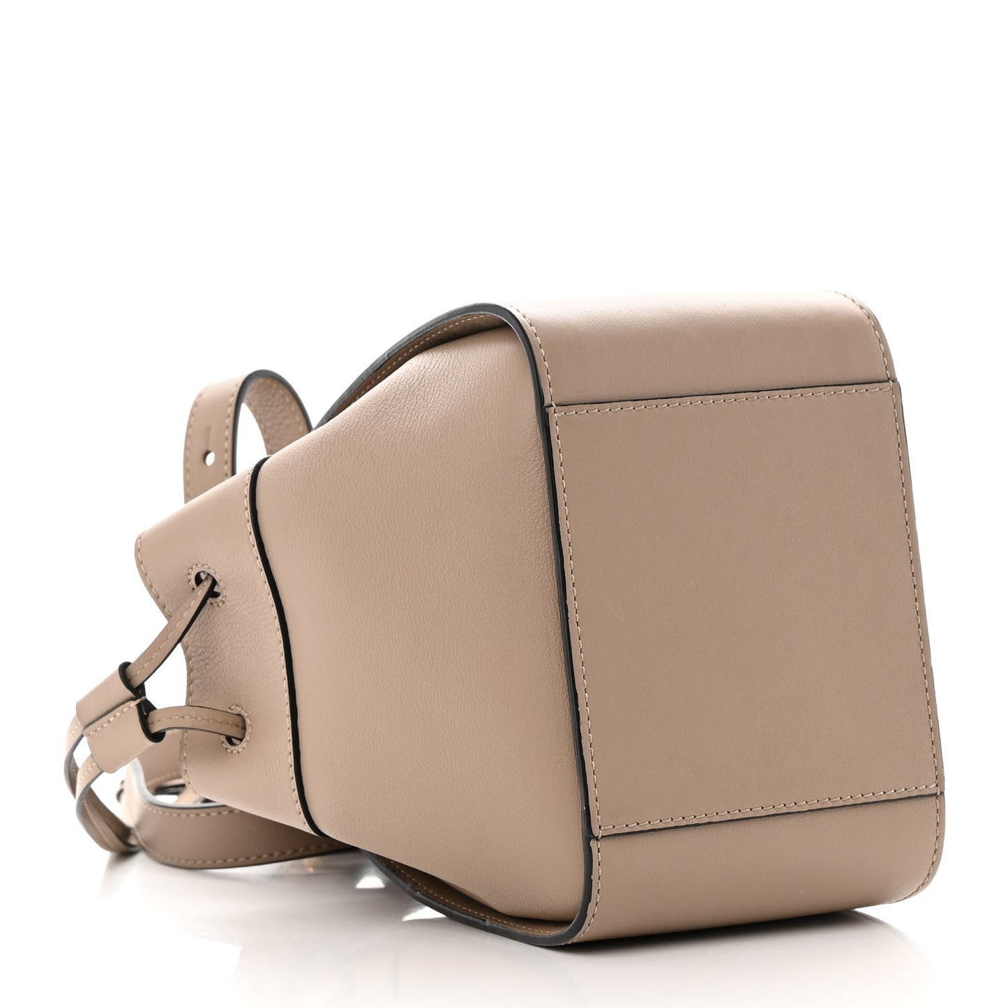 Calfskin Mini Hammock Shoulder Bag Light Oat