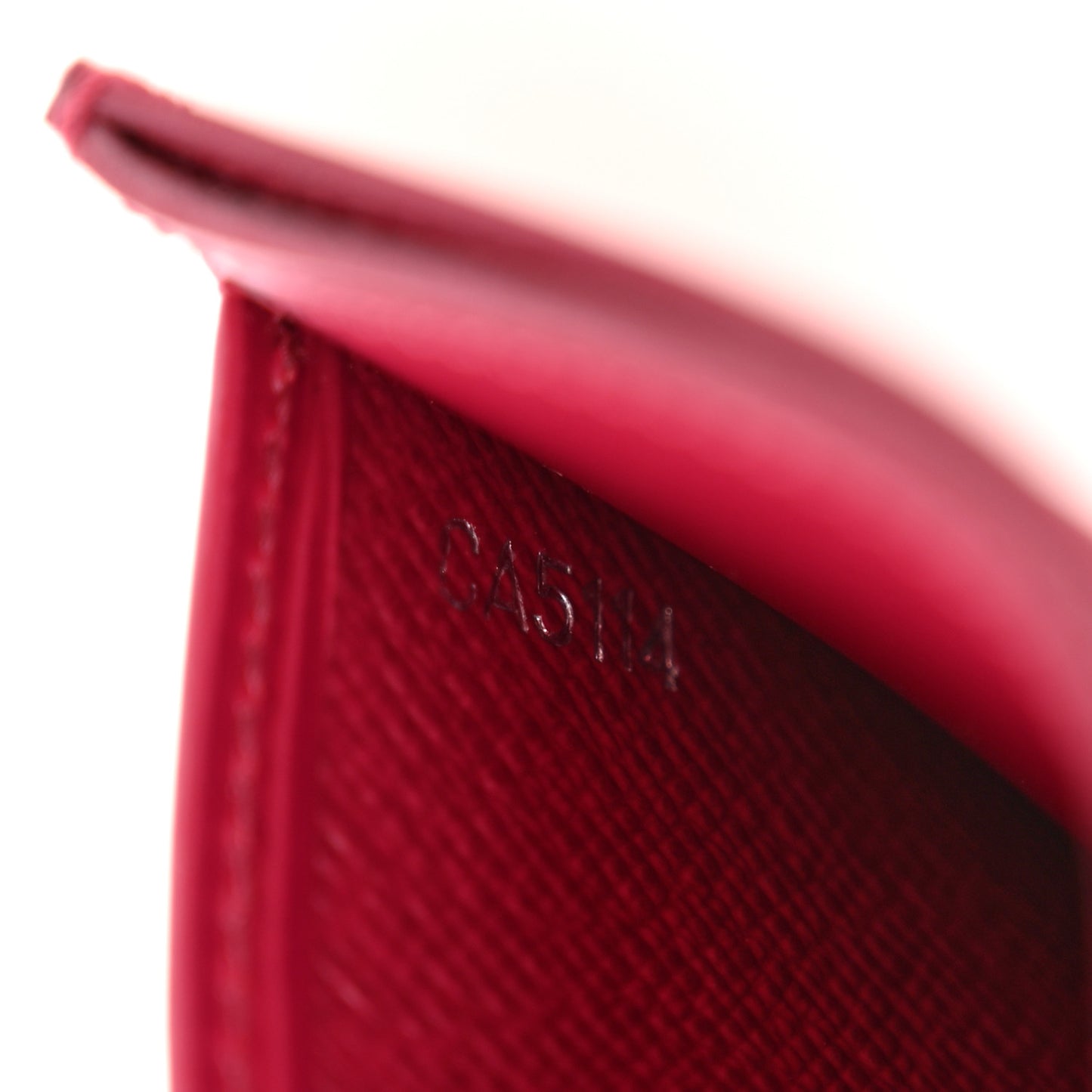 Epi Card Holder Fuchsia