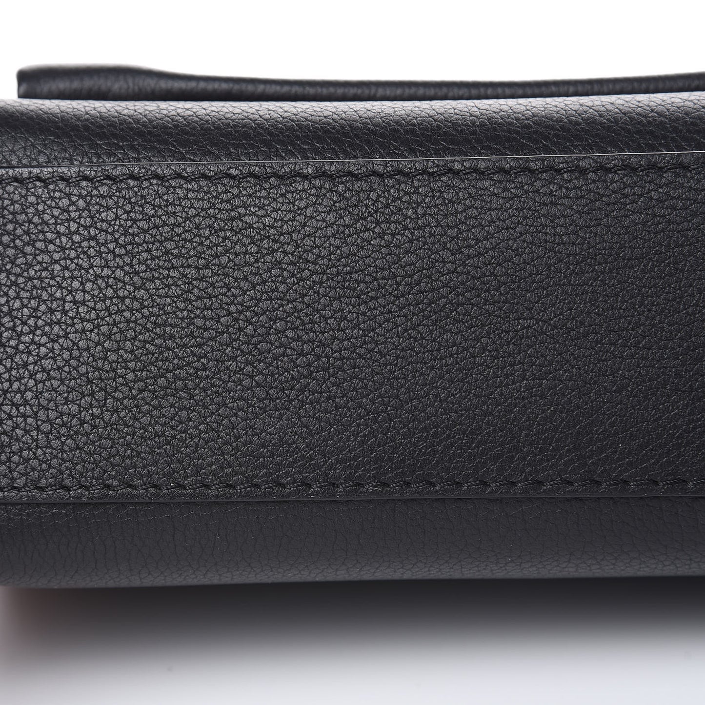 Soft Calfskin My Lockme Chain Bag BB Black