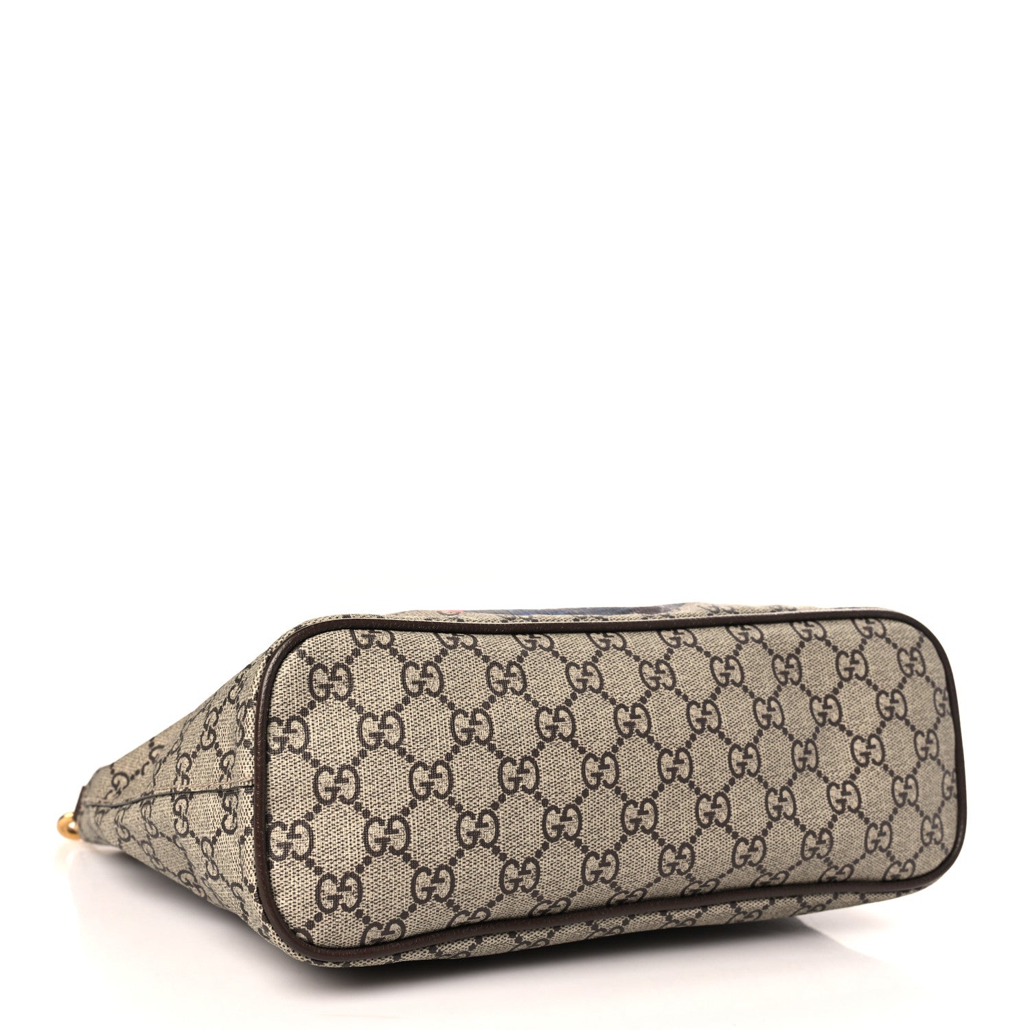 Gucci GG Supreme Monogram Mystic Cat Small Crossbody Tote Beige Malva 4 of 9