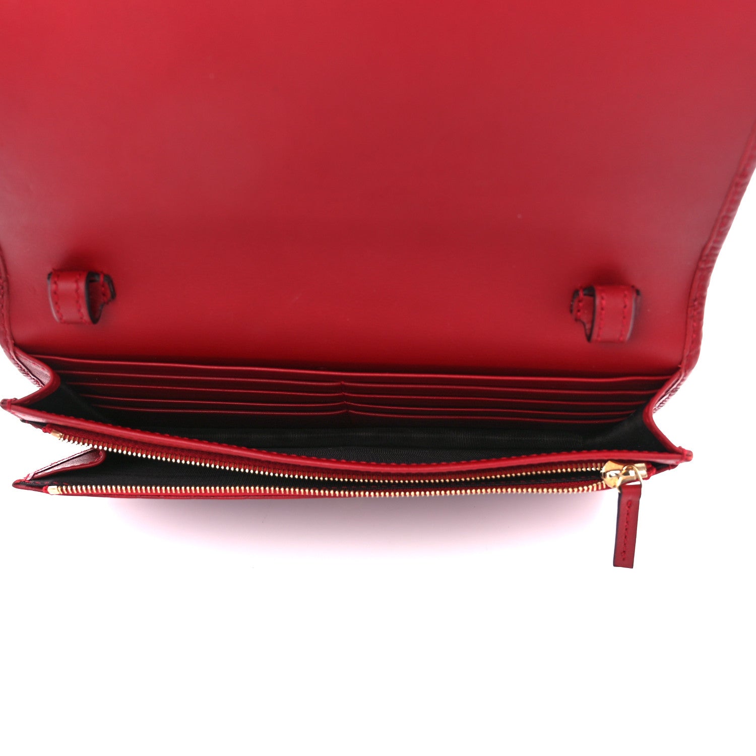 Gucci Microguccissima Crossbody Wallet Red 5 of 10