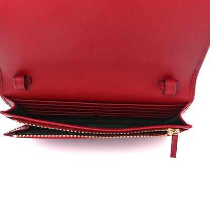 Gucci Microguccissima Crossbody Wallet Red 5 of 10