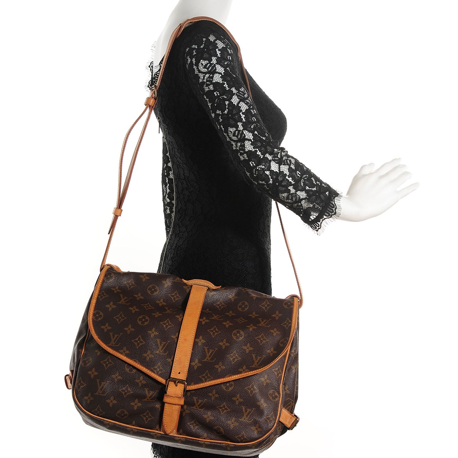 Louis Vuitton Monogram Saumur 35 2 of 7