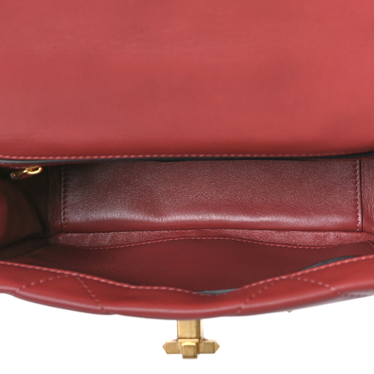 Nappa Medium Roman Stud Shoulder Bag Gingerbread