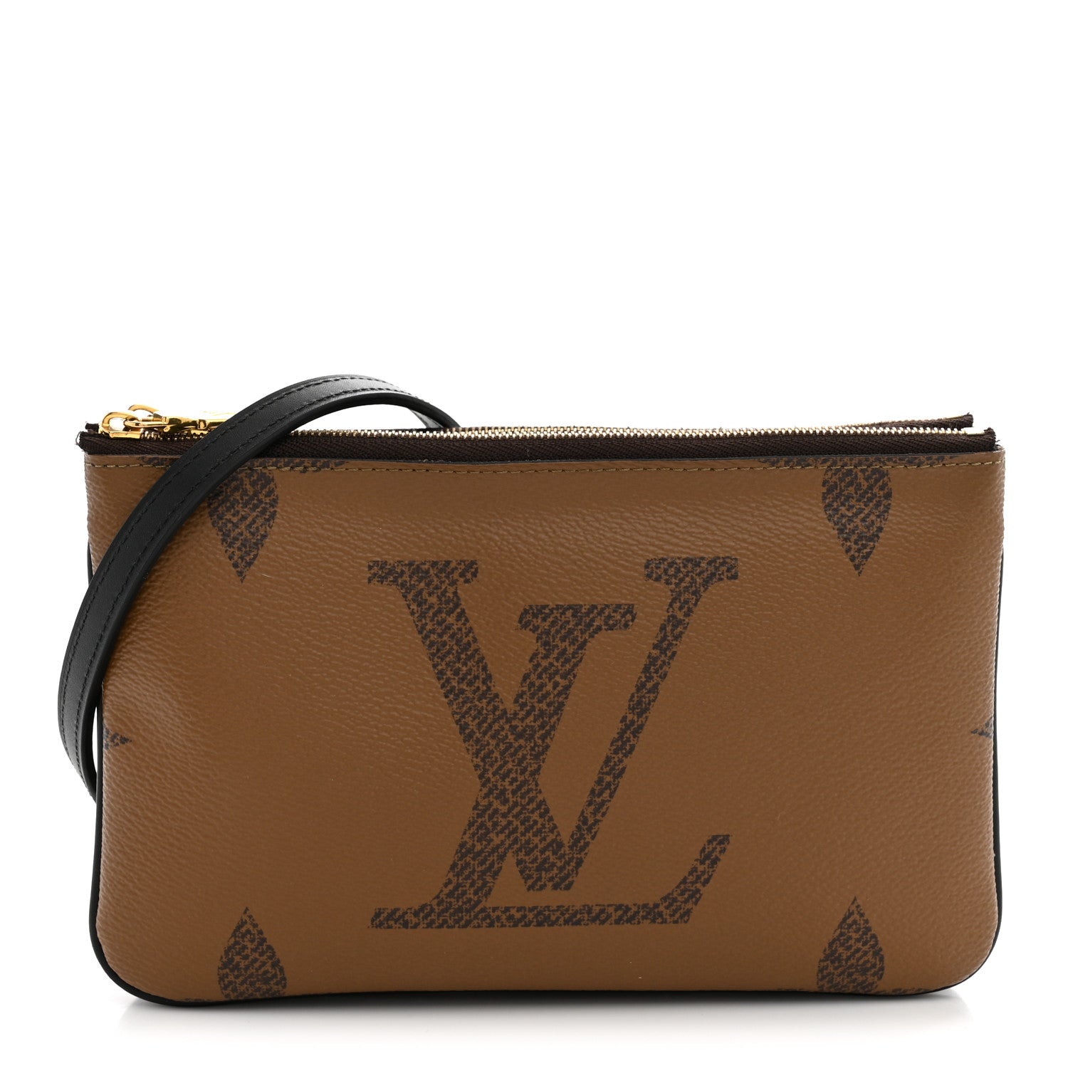 Louis Vuitton Reverse Monogram Giant Double Zip Pochette 1 of 10