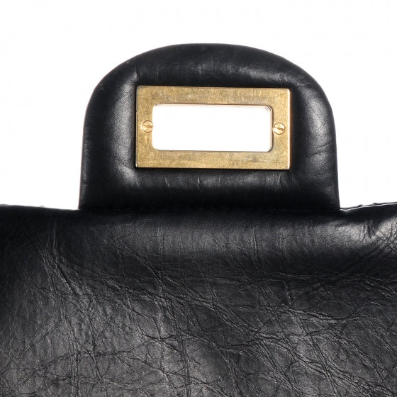 Chanel Aged Calfskin Quilted 50th Anniversary 2.55 Reissue 227 Flap Black 5 of 10