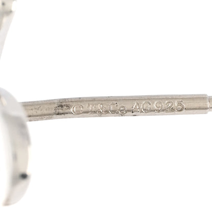Tiffany Sterling Silver Bow Earrings 4 of 5