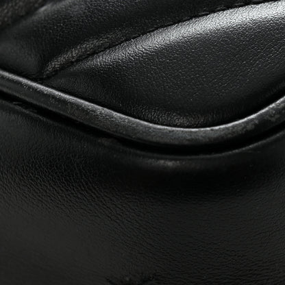 Saint Laurent Calfskin Matelasse Monogram Lou Camera Bag Black 11 of 16