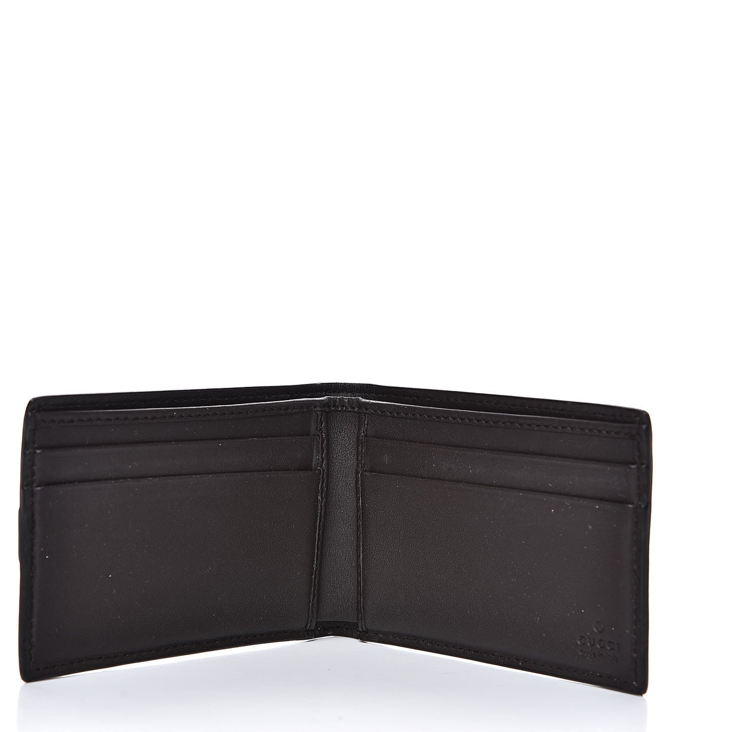 Gucci GG Plus Monogram Bi-Fold Wallet Dark Brown 5 of 7
