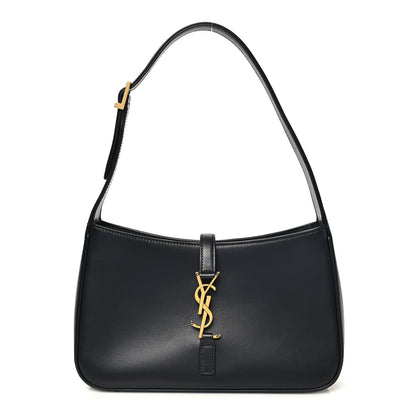 Saint Laurent Smooth Calfskin Le 5 A 7 Hobo Black 1 of 9