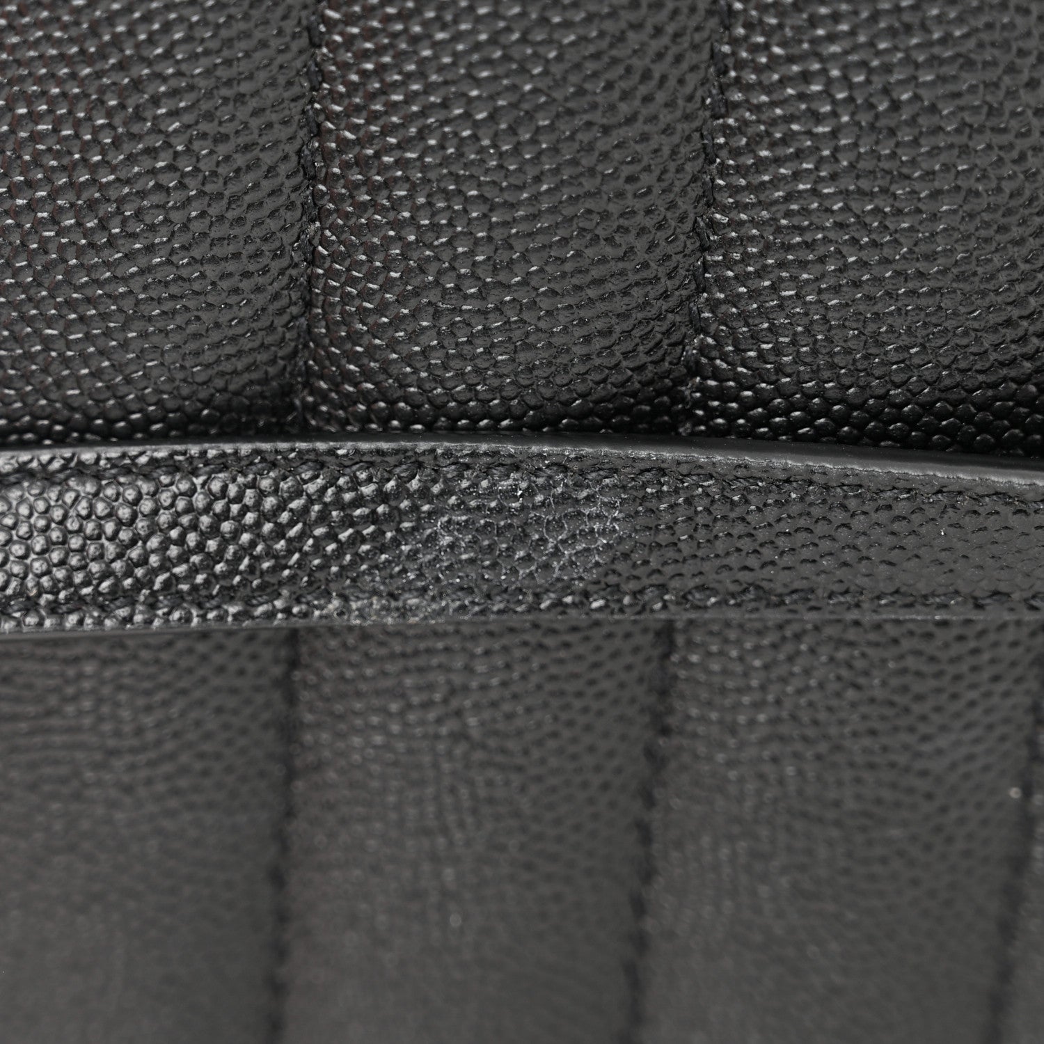 Saint Laurent Grained De Poudre Matelasse Monogram Vicky Camera Bag Black 13 of 13