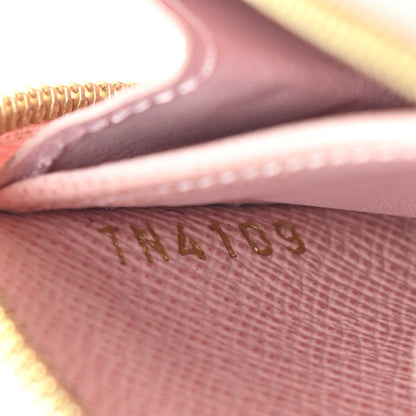 Louis Vuitton Damier Azur Zippy Coin Purse Rose Ballerine 7 of 7