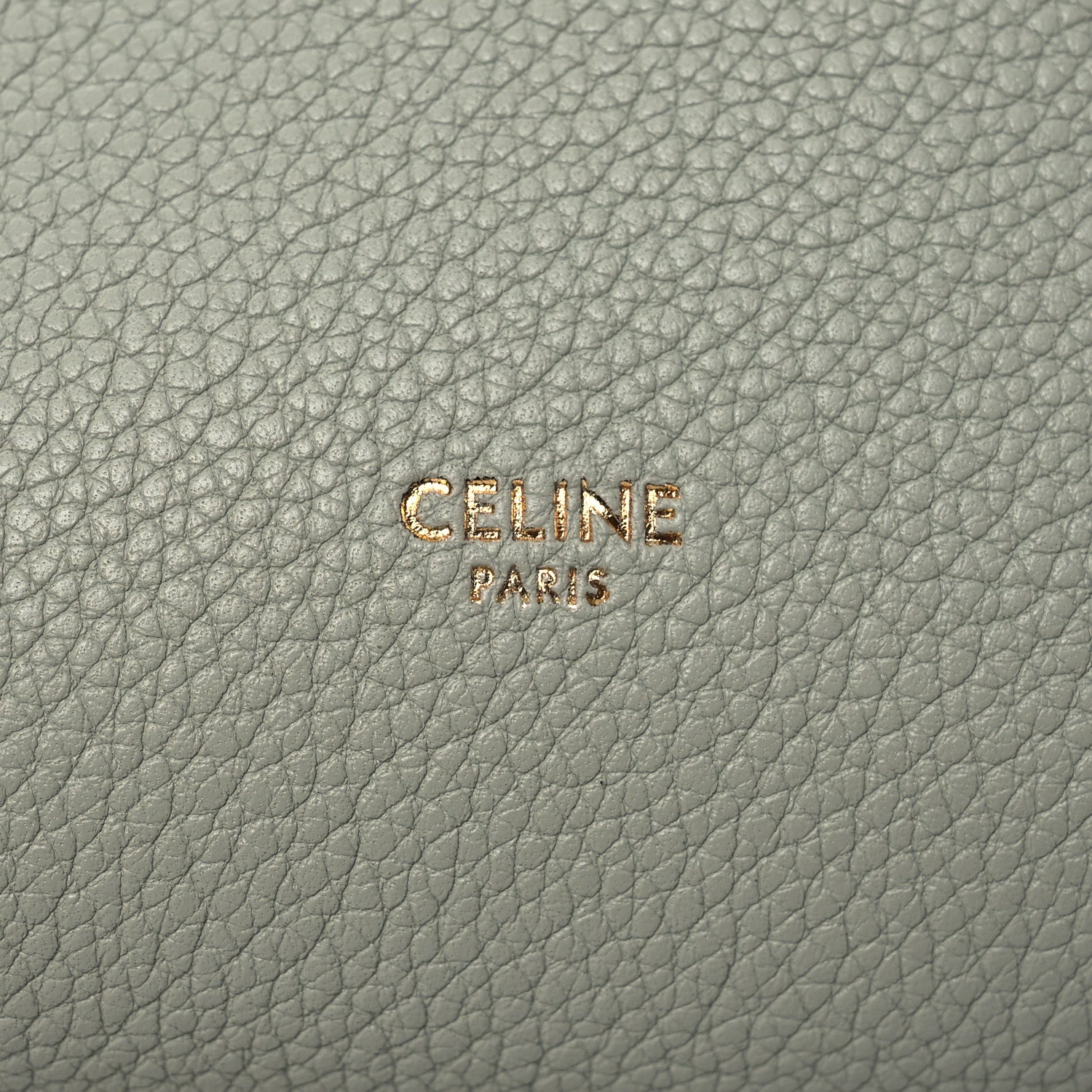 Celine Soft Grained Calfskin Small Sangle Bucket Bag Grey 6 of 12