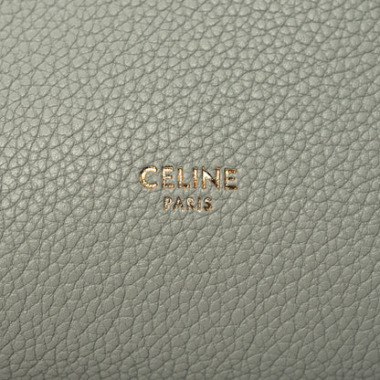 Celine Soft Grained Calfskin Small Sangle Bucket Bag Grey 6 of 12