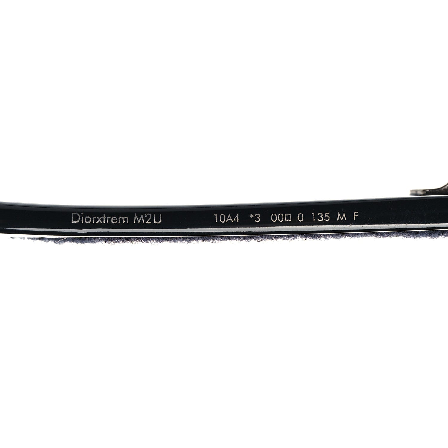 Christian Dior Acetate Mirrored Diorxtrem M2U Mask Sunglasses