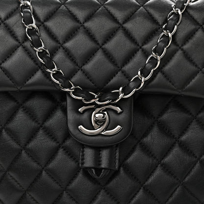 Chanel Lambskin Quilted Small Urban Spirit Backpack Black 10 of 10