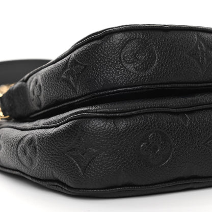 Louis Vuitton Empreinte Monogram Giant Multi Pochette Accessories Black 9 of 10