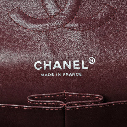 Chanel Lambskin Quilted Medium Double Flap Black 7 of 14