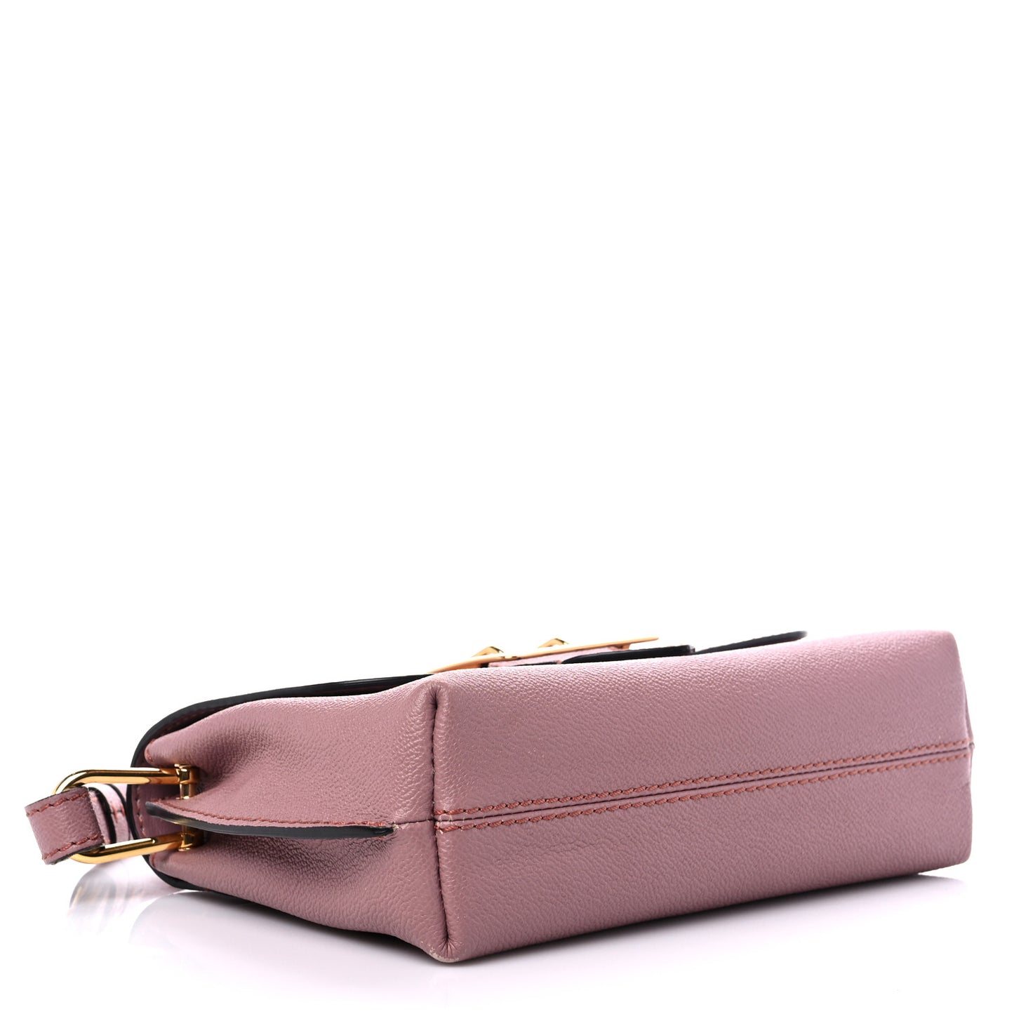 Soft Grain Calfskin Small Medley Crossbody Dusty Pink