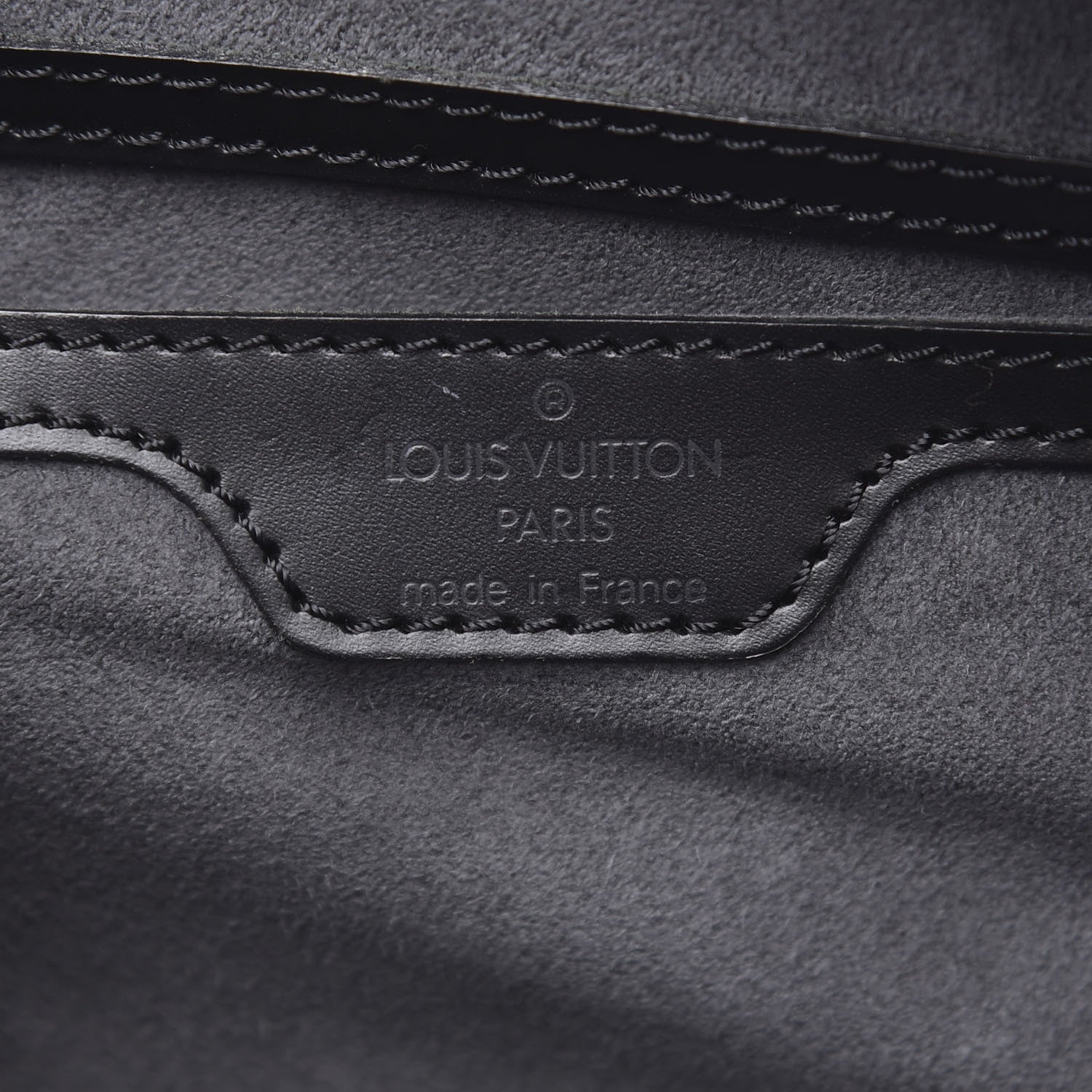 Louis Vuitton Epi Soufflot Black 6 of 9