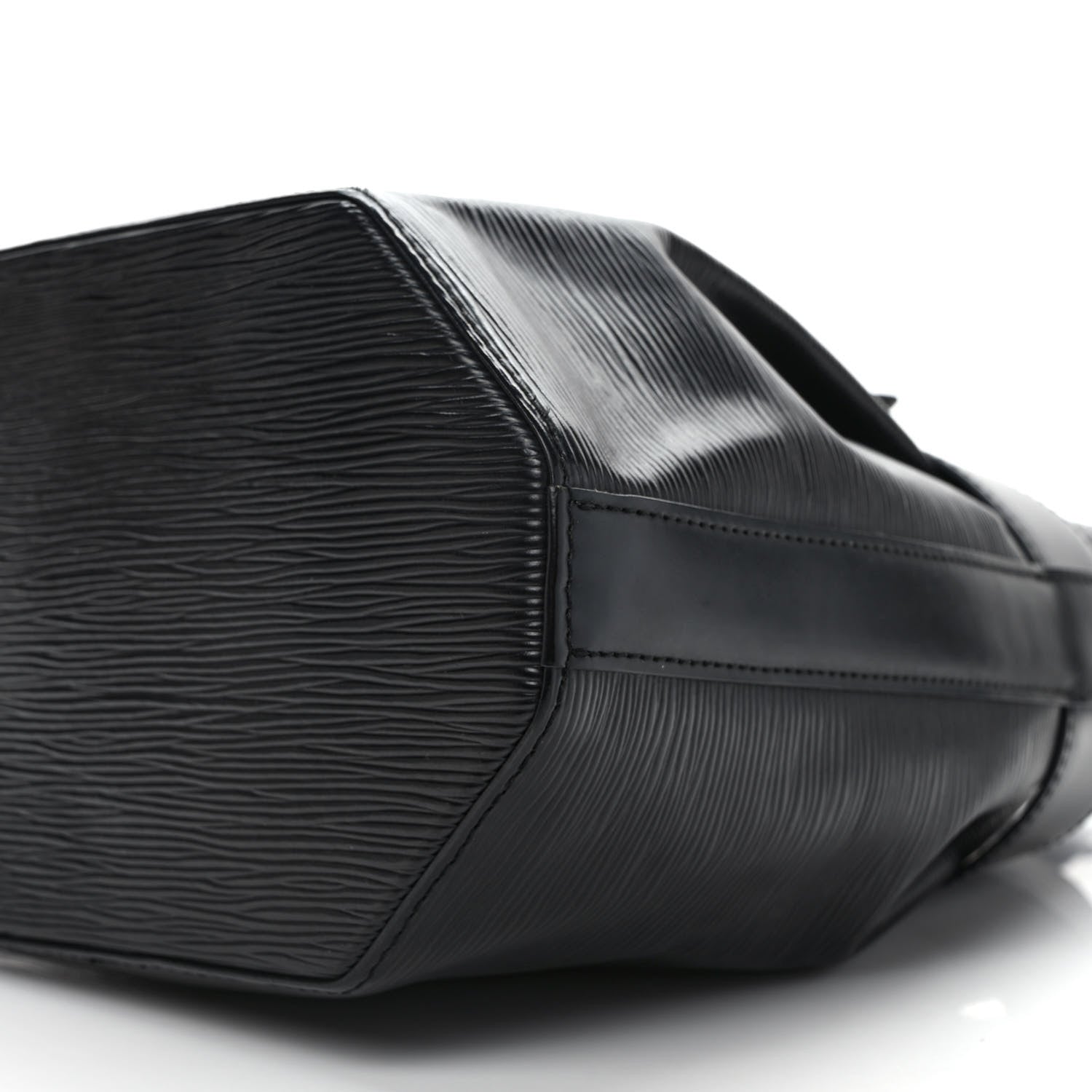 Louis Vuitton Epi Sac D'epaule Black 8 of 9