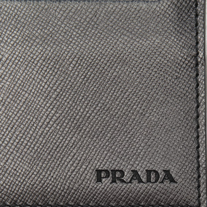 Prada Saffiano Card Case Grey 6 of 7