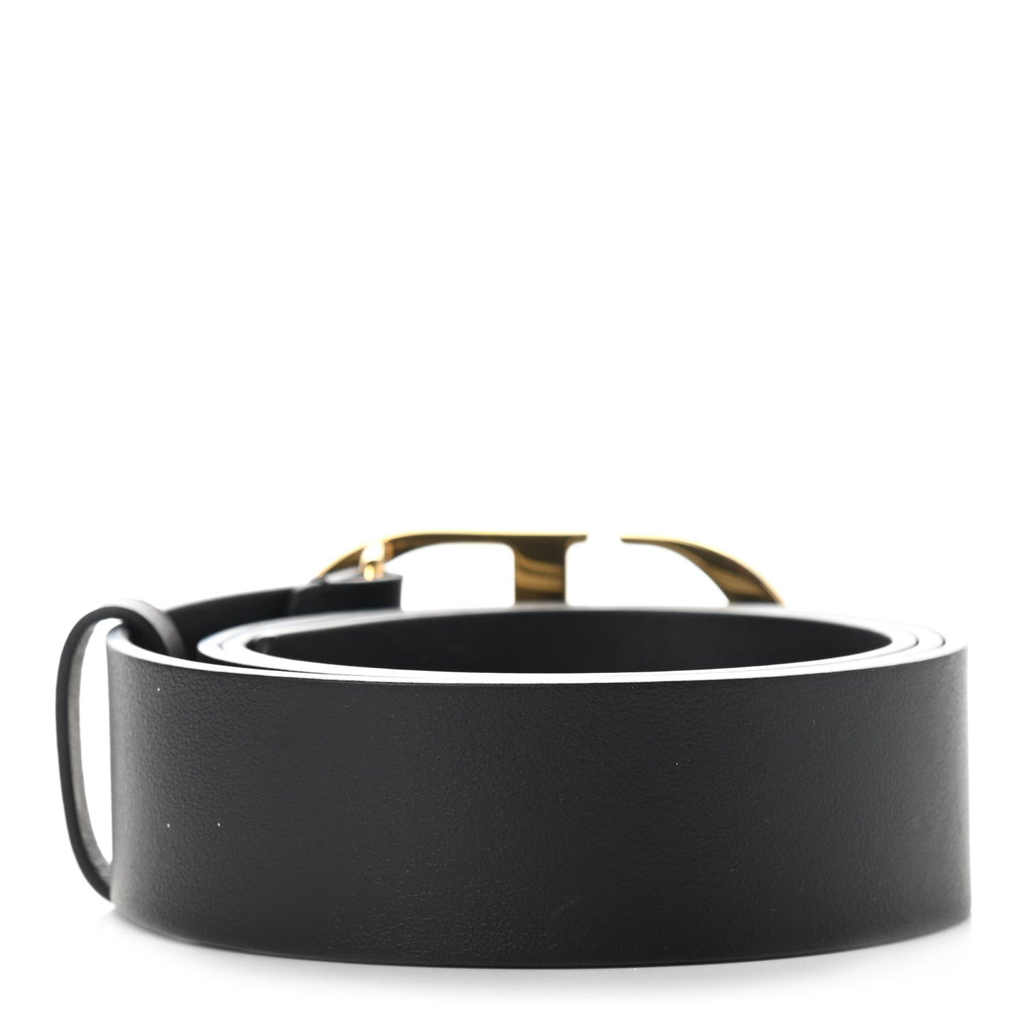 Calfskin 35mm Montaigne Belt 85 Black