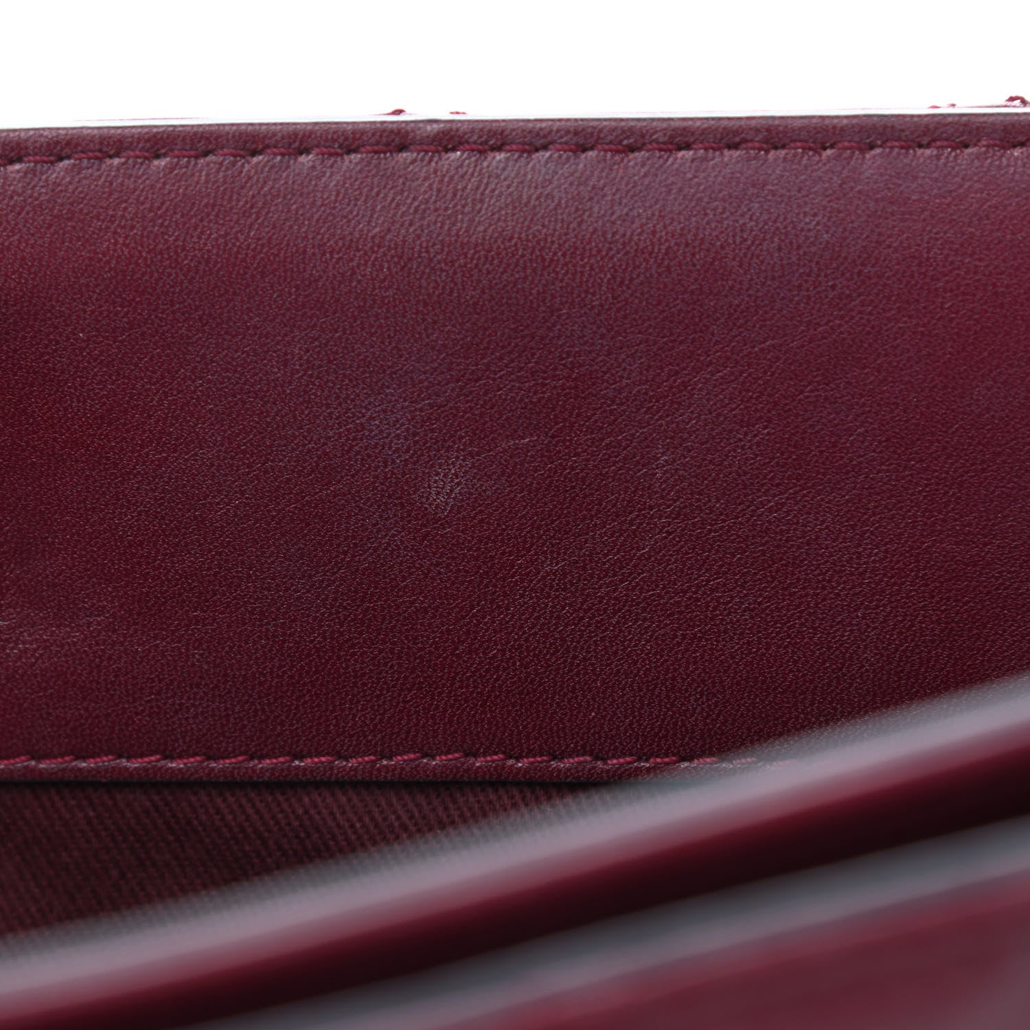Chanel Calfskin Perfect Edge Small Tote Burgundy 8 of 10
